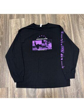 Knocked Loose God Knows Long Sleeve Shirt Men's M Black Metalcore Hardcore Merch